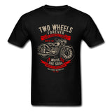 2024Vintage Retro Motorcycle Community Cycle Black T Shirt