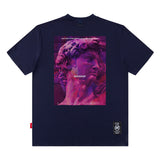 Men T Shirt Hip-Hop Fashionable Brand Vintage Pop Print Summer Short Sleeve T-shirt Men