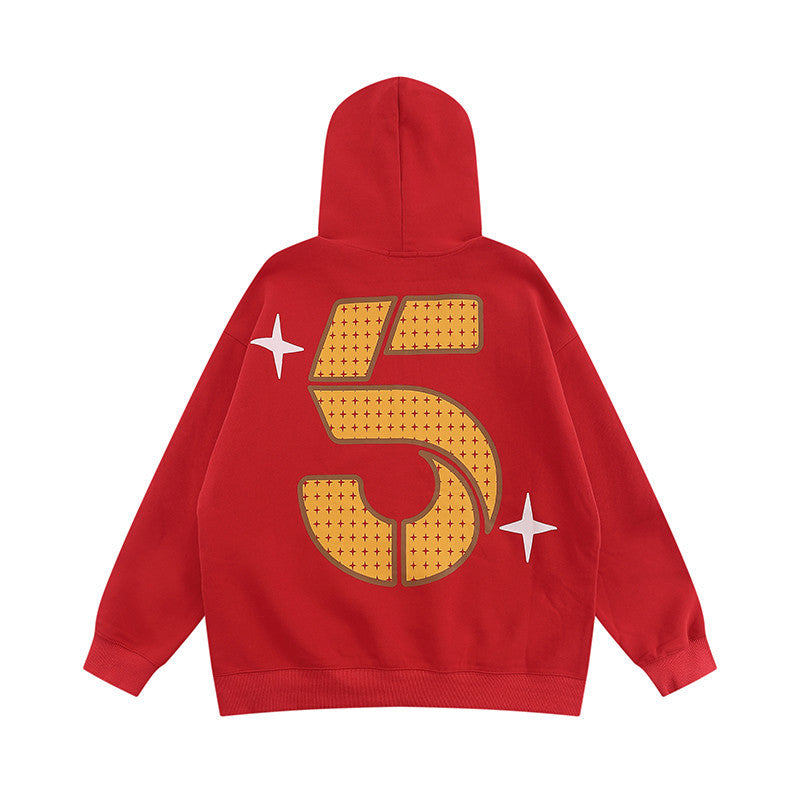 Men Hoodie Printed Hoodie Men's Autumn and Winter
