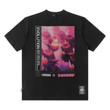Men T Shirt T-shirt Short Sleeve Tee Men's Ins Fashion Brand Street Printing