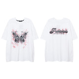 Men's T Shirt Printed Short-Sleeved T-shirt Men's and Women's Ins Couple's Tops