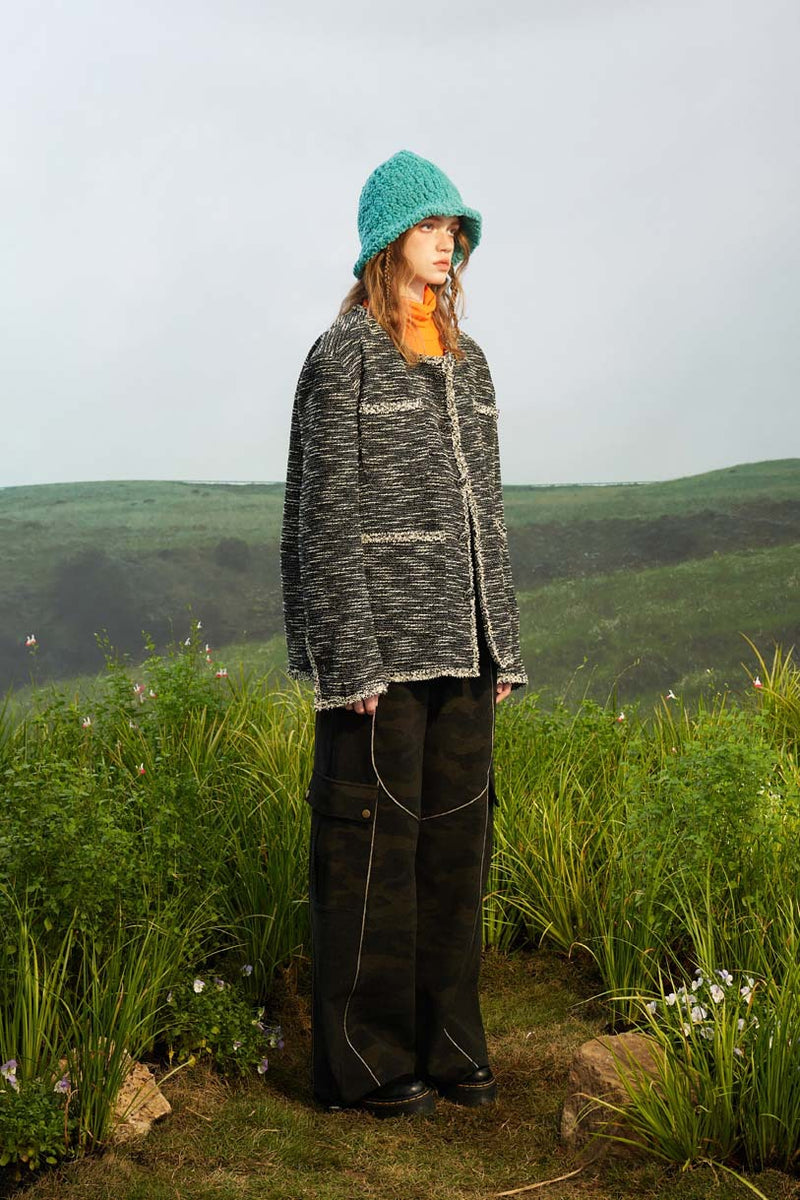 Unisex Jacket Autumn Classic Style Women's Woolen Coat