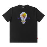 Men T Shirt Short Sleeve T-shirt Men and Women Loose