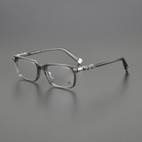 CHH Chrome Hearts Glasses 925 Silver Plated Ultra Light Retro Glasses Frame Myopia Glasses Frame