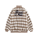 Men Cotton Mixed Jacket Coat Berber Fleece Coat Men's Autumn and Winter Loose Cotton Coat