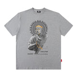 Men T Shirt Printed Short-Sleeved T-shirt for Men and Women