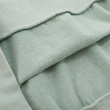 Men Hoodie Sweater Men's Loose Leisure Sports Letter Printing Worn Looking Washed-out