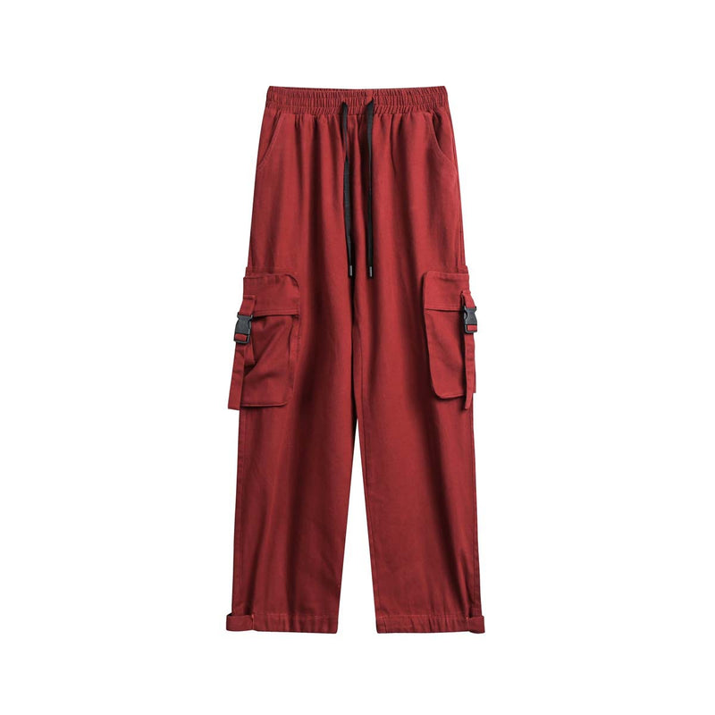 Unisex Pants Autumn Washed Casual Pants