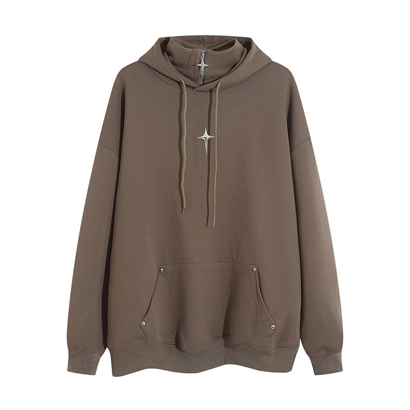 Men Hoodie Hooded Sweater Men's Autumn and Winter Long Sleeve