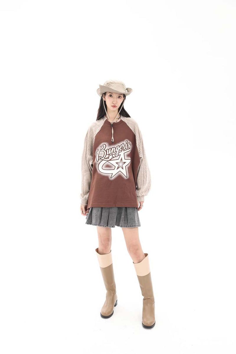 Unisex Jacket Fall Letter Print Sweatshirt Women's Clothing