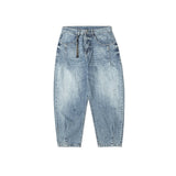 Unisex Jeans Loose Casual Trousers