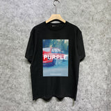 Purple Brand T Shirt Short Sleeve T-shirt Blouse