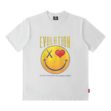 Men T Shirt T-shirt Street Vintage Portrait Short Sleeve Men and Women