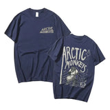 Arctic Monkeys Tour Graphic T Shirts Men's Hip Hop Retro