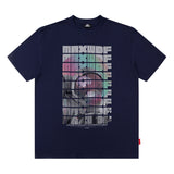 Men T Shirt Hip Hop Astronaut Printed Short Sleeve T-shirt Men and Women Couple