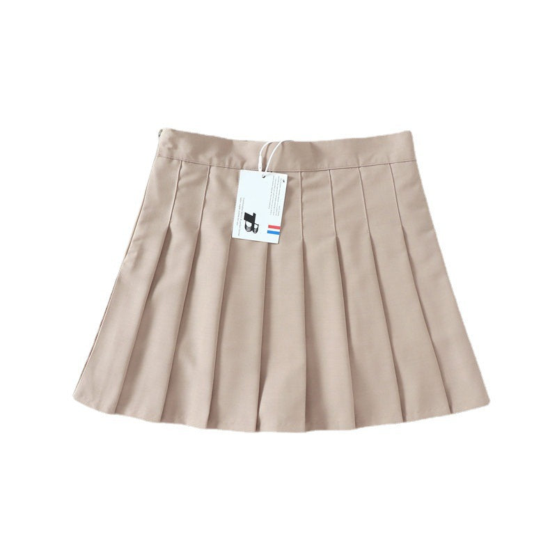 Women Skirt Preppy Style Pleated Skirt Women's Summer Skirt Skirt