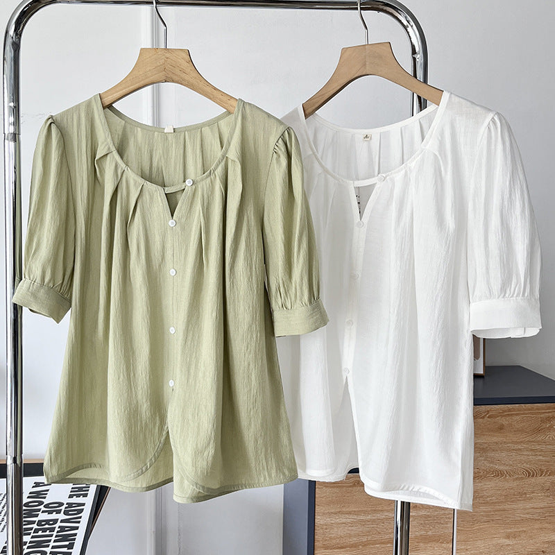 Women T-Shirt Short-Sleeved Shirt Women's Summer Loose Top