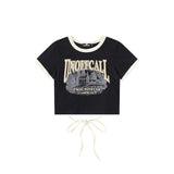Women T-shirt Printed Short T-shirt Women's Summer Casual Multicolor Top