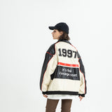 Varsity Jacket Vintage Men's Retro Baseball Uniform Loose