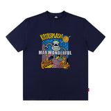 Men T Shirt Short Sleeve T-shirt Men and Women Loose