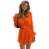 Jungle Print Maxi Dress Women Shirt Dress Fashion Dress