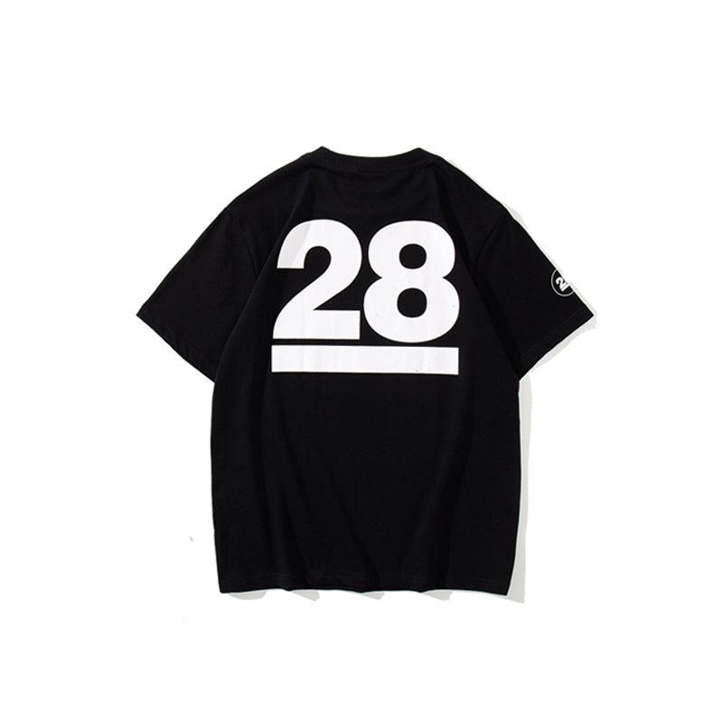 Bathing Ape T Shirt Casual round Neck Short Sleeves Printed Camouflage Color Block T-shirt