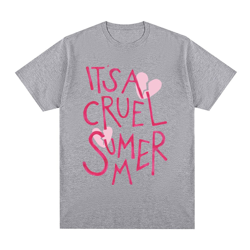 Taylor CRUEL SUMMER Vintage T-shirt Cotton Men T shirt