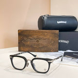 CHH Chrome Hearts Glasses Line Striped Two Color Legs 925 Sterling Silver Edition