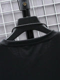 Men Summer Casual Oversized Short Sleeve T-Shirt