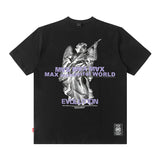 Men T Shirt Short-Sleeved T-shirt Men's Hiphop Couple Summer