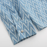 Men Long Sleeve T Shirt Men's Cartoon Animal Bowknot Shirt Cardigan Outerwear