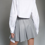 Women's Desses Skirt Fashionable Casual Pleated Skirt for Women