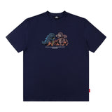 Men T Shirt Printed Couple Short Sleeve T-shirt Men and Women Hip Hop Loose Casual