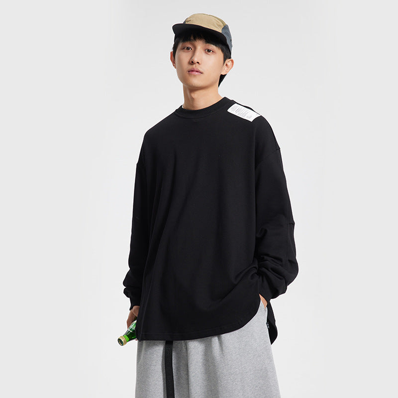 Unisex Hoodie Spring Sweater Trendy Loose Crew Neck Casual Men