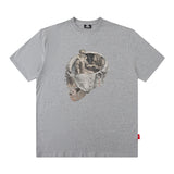 Men T Shirt Hiphop Street Printing Short-Sleeved T-shirt Men and Women Couple