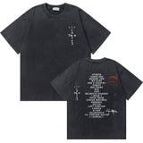 Washed Vintage Cactus Jack Utopia Double Sided Print