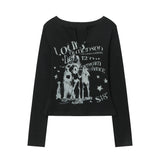 Women Long Sleeve T-Shirt Long Sleeve T-shirt Women's Spring and Autumn Casual Short