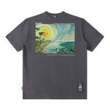Men T Shirt Short-Sleeved T-shirt Hip Hop Vibe Style Casual All-Matching Men