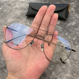 CHH Chrome Hearts Glasses Pure Titanium Ultra Light Toad Mirror Myopia Glasses Frame