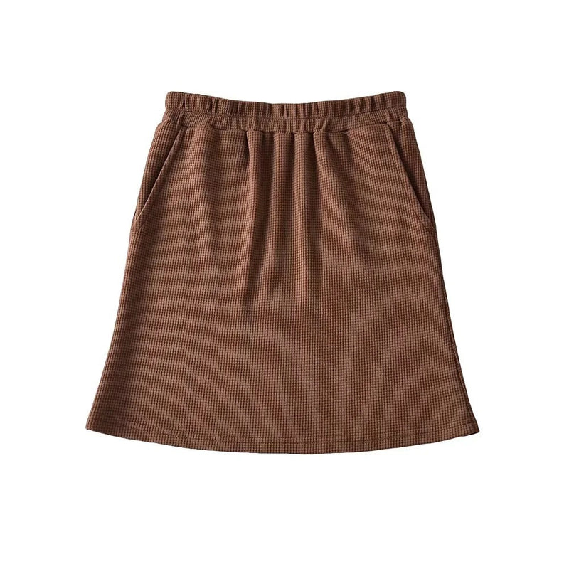 Women Skirt Summer High Waist Short Skirt Women's Sports Casual Skirt