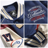 Varsity Jacket Vintage Spring and Autumn Baseball Jacket Men