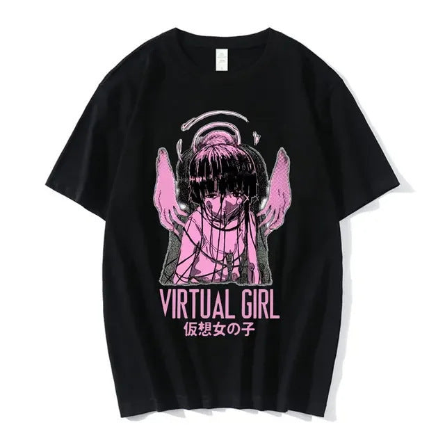 Ringtone Future World Connection Forever T-Shirt Lightweight Casual Breathable