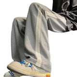 Men Sweatpants Waffle Pants Men's Spring and Autumn Sports Casual Pants