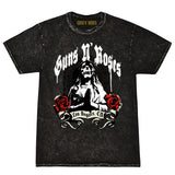 Guns N' Roses We're Back Retro Street Style Printed Washed