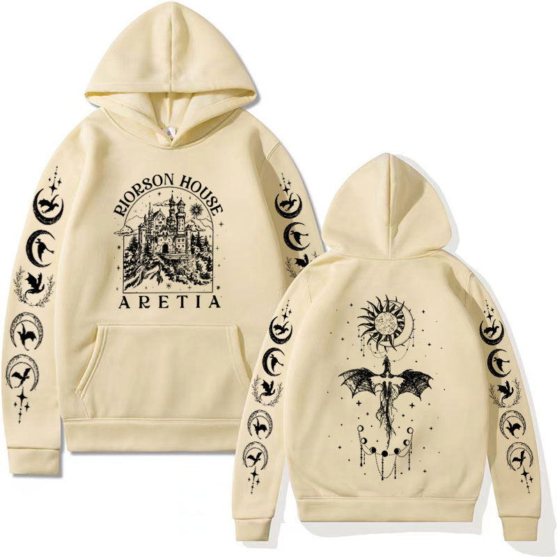 Xaden Riorson House Hoodies Iron Flame Dragon Rider Four
