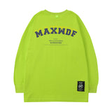 Men Long Sleeve Shirt Printed Long Sleeve T-shirt Men's and Women's Ins Loose Sweater Top