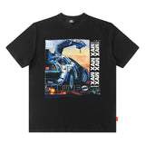 Men T Shirt Fashion Brand Hip Hop Short Sleeve T-shirt Men's Loose