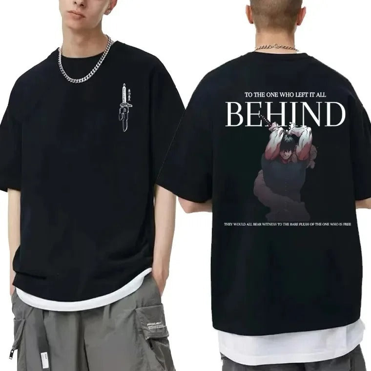 Japanese Anime Jujutsu Kaisen Fushiguro Toji Graphic T-shirt