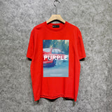 Purple Brand T Shirt Short Sleeve T-shirt Blouse