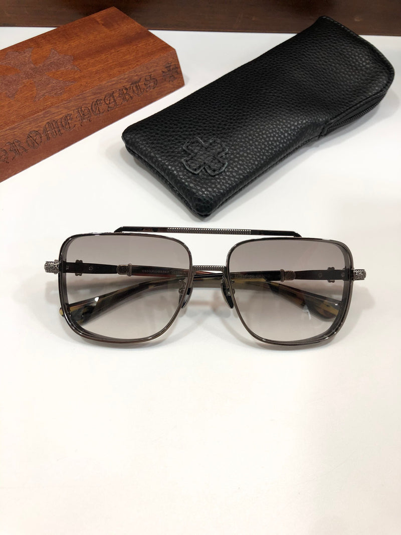 Chrome Hearts Sunglasses Light Luxury Atmospheric Large Frame Titanium Edition Sunglasses